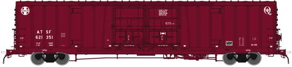 Atlas N BX-166 Box, SF/Early Q Logo #621351 - ATL50004077