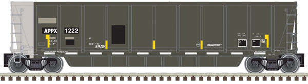 Atlas N Coalveyor Bathtub, Appalachian Railcar #1255 - ATL50004297