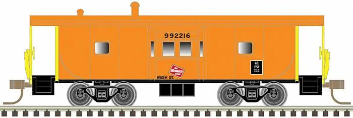 Atlas N Bay Window Caboose, Milwaukee Road #992224 - ATL50004557