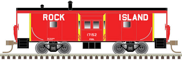 Atlas N Bay Window Caboose, RI # 17152 - ATL50004562