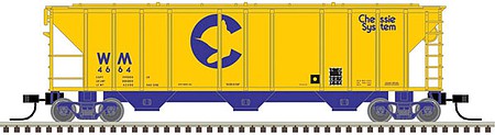 Atlas N PS-4472 Covered Hopper, Chessie #4683 - ATL50004593