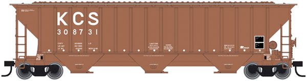 Atlas N TM Thrall 4750 Covered Hopper, KCS/Br/Wh #308633 - ATL50004714