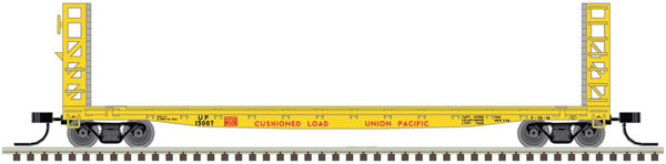 Atlas N 48' GSI Bulkhead Flat Car, UP #15007 - ATL50004819