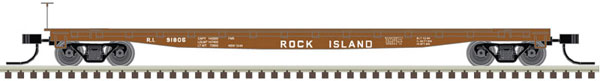 Atlas N 53'6" FLAT CAR ROCK ISLAND #91815 - ATL50005168