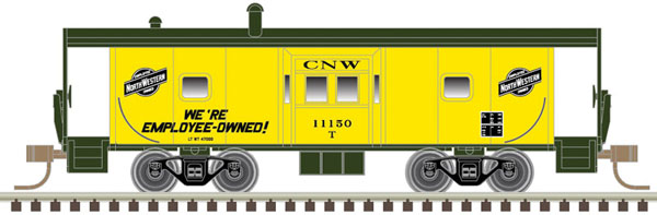 Atlas N Bay Window Caboose, C&NW #11120 - ATL50005230