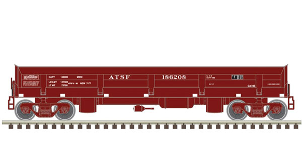 Atlas N DIFCO Dump Car'ATSF 186208 (Brown) - ATL50005268