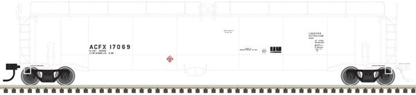 Atlas N ACF 33,000 Gallon Tank Car - Ready to Run - Master(R) -- Atlas N ACFX 17069 (white, black)