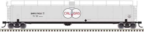 Atlas N ACF 33,000 Gallon Tank Car - Ready to Run - Master(R) -- Cal Gas SHPX 17433 (red, gray, white, black)