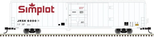 Atlas N Cryogenic Reefer - Ready to Run - Master(R) -- JR Simplot 6107 (white, orange)