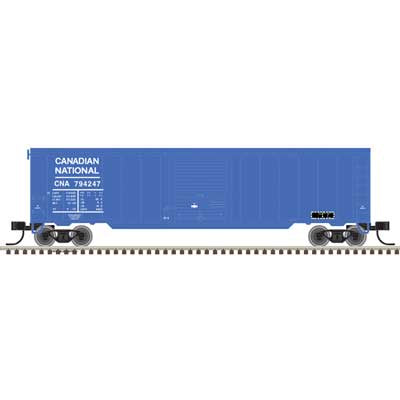 Atlas N 50' Single-Door Boxcar - Ready to Run -- Canadian National #794247 (blue)
