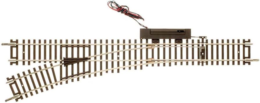 Atlas Code 83 Snap-Switch(R) Remote Turnout -- 22" Radius, Left Hand - ATL546