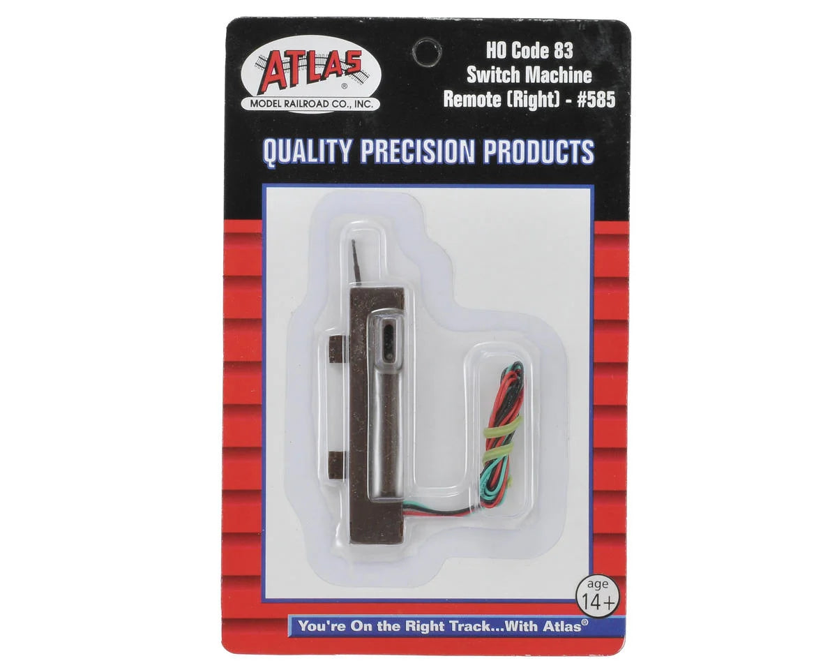 Atlas Remote Switch Machine for Code 83 Turnouts -- Right Hand - ATL585
