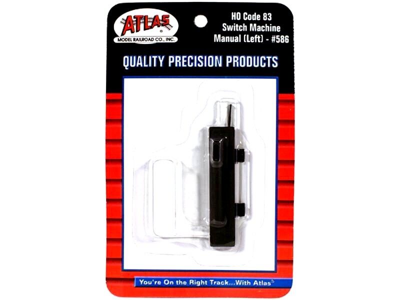 Atlas Manual Switch Machine for Code 83 Turnouts -- Left Hand - ATL586