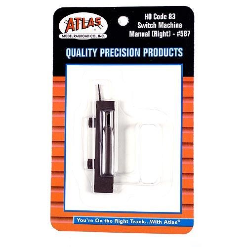 Atlas Manual Switch Machine for Code 83 Turnouts -- Right Hand - ATL587