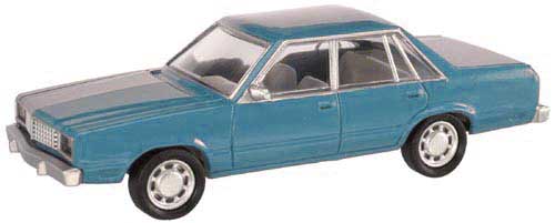 Atlas N American Automobile Ford(R) Fairmont Sedan -- Medium Blue