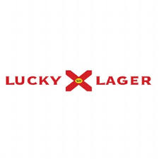 Atlas ATL60000142D Lettering and Logos for Atlas 1984 LNT 9000 Tractor Cab -- Lucky Lager (white, red) - ATL60000142D