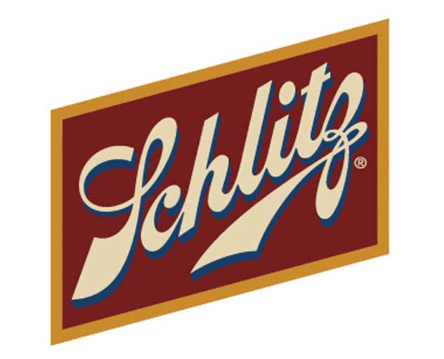 Atlas ATL60000146D Lettering and Logos for Atlas 1984 LNT 9000 Tractor Cab -- Schlitz (white, maroon) - ATL60000146D