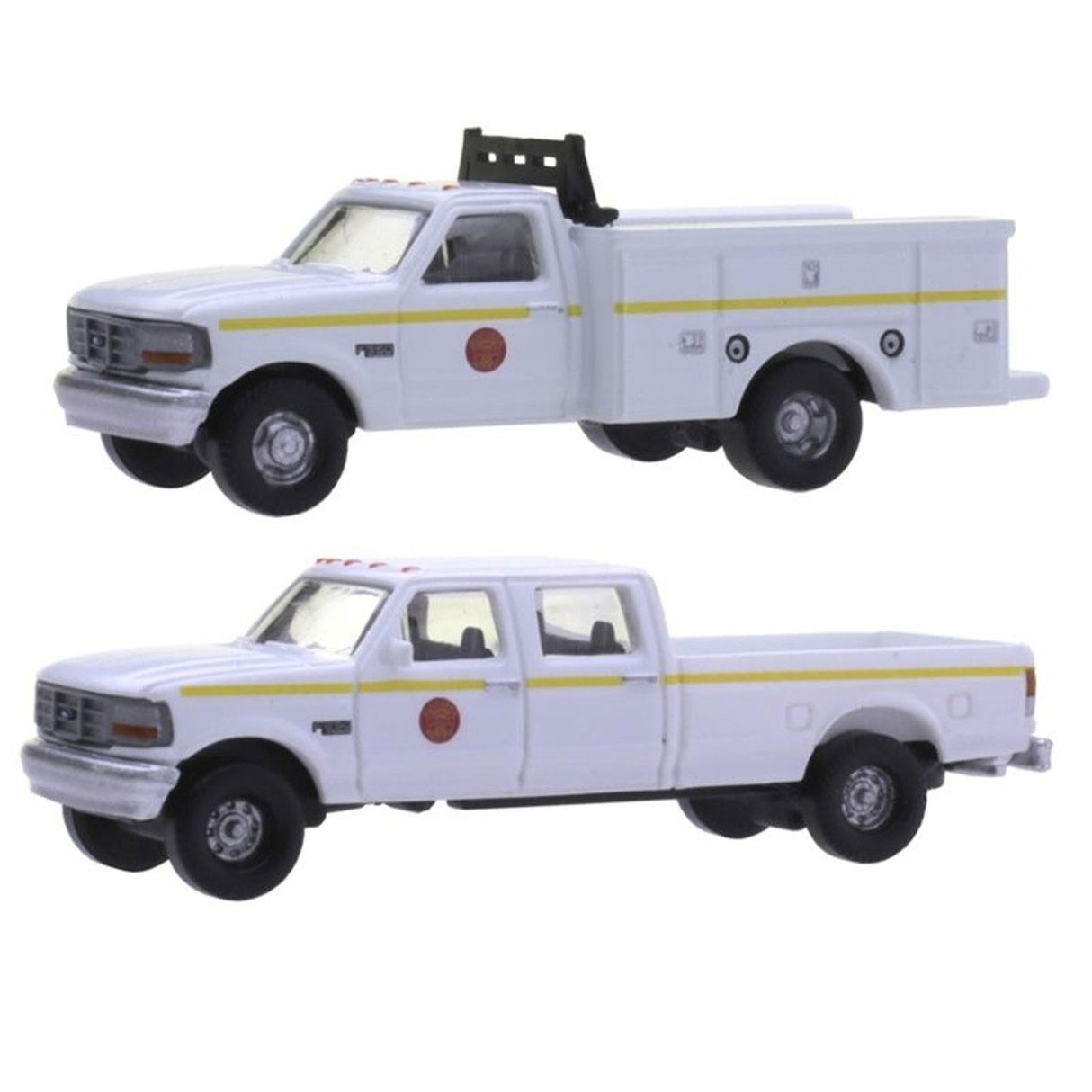 Atlas 1990s Ford(R) F-250 - F-350 Standard Cab Pickup Set - Assembled -- SP - ATL60000155