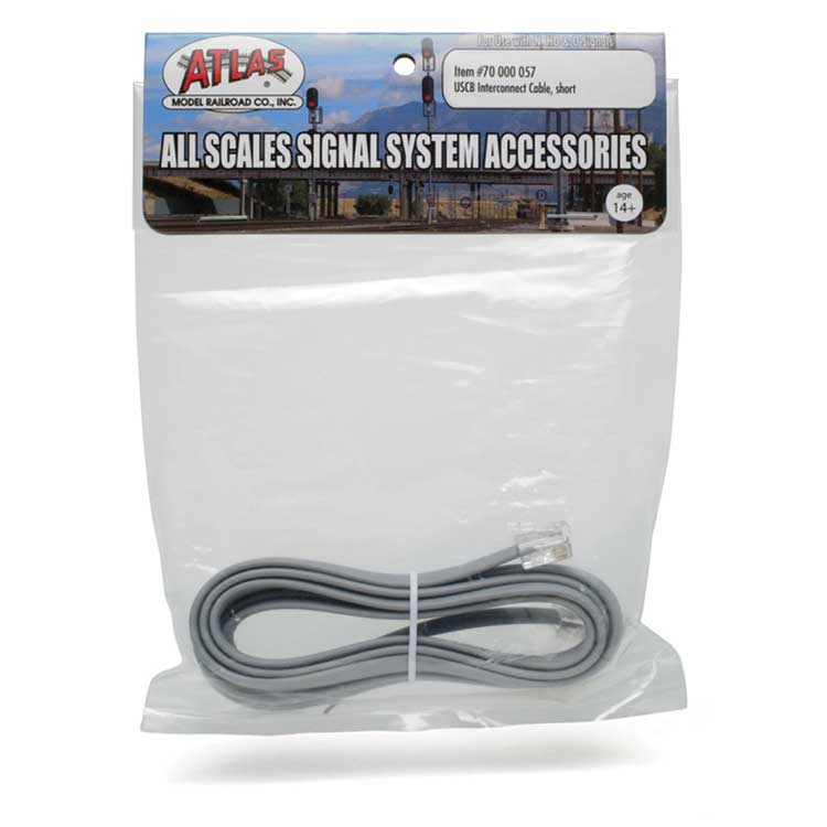 Atlas 70000057 SCB Interconnect Cable - All Scales Signal System -- Short 7' 2.1m