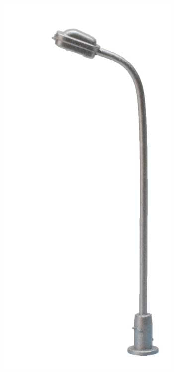 Atlas Z Single-Arm LED Streetlight 3-Pack -- Silver (cool white LED)