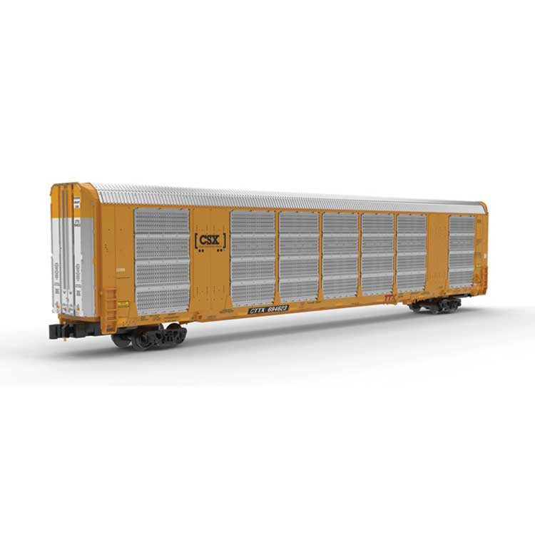 Atlas Z Gunderson Multi-Max Enclosed Auto Rack - Ready to Run - Master(R) -- CSX CTTX #694540 (silver, yellow, black; CSX Boxcar Logo, TTX Red Logo)