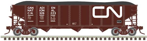 Atlas O O 3RL AAR 70T HOPPER - CN #326406 - ATO20018202