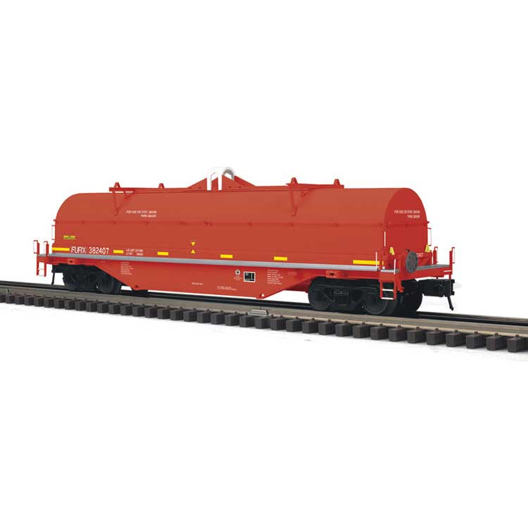 Atlas O NSC 42' Coil Car w/Fishbelly Side Sill - 3-Rail - Ready to Run - Master(R) -- First Union Rail FURX (Ex-NOKL, Boxcar Red, yellow conspicuity marks) #382426