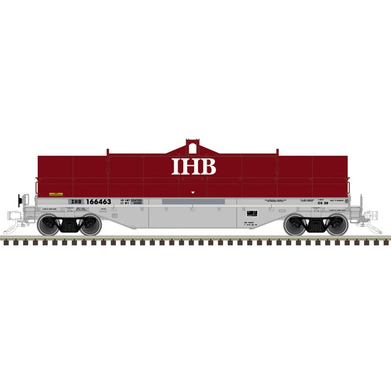 Atlas Master (3-Rail) O 42' Coil Steel Car Indiana Harbor Belt (IHB) #166570