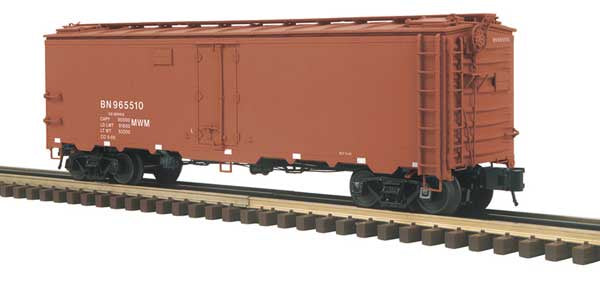 Atlas O 40' Steel Reefer - 3-Rail - Ready to Run - Master -- Burlington Northern MOW #965510