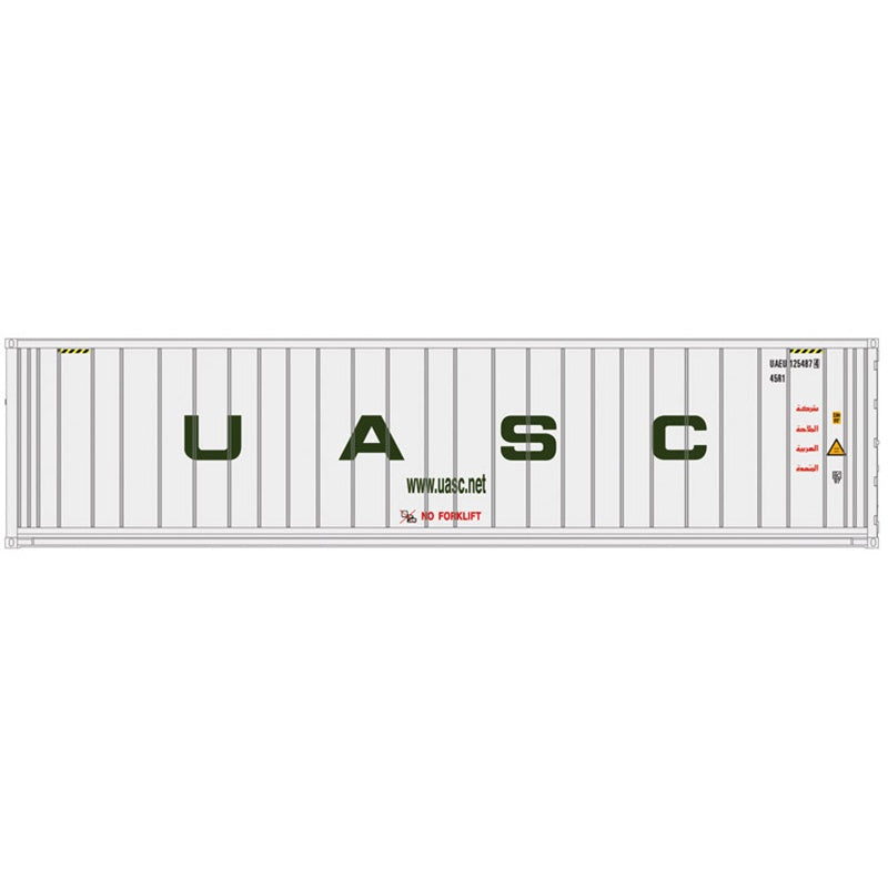Atlas Master O 40' Reefer 4-Pk Container Set United Arab Shipping Co. 125487, 125100; Zim Monitor 8817395, 8817477; Ocean Network Express 9544707, 9563862
