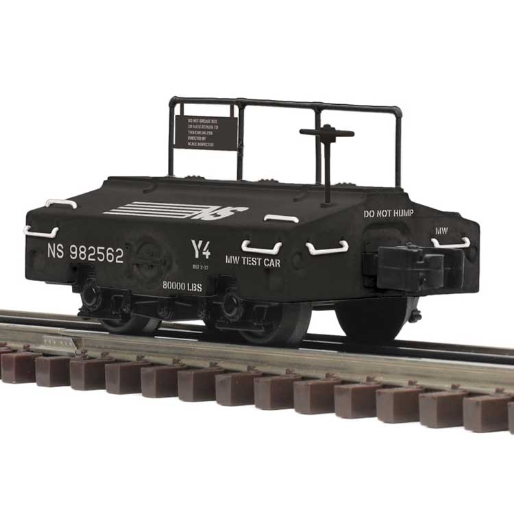 Atlas O Scale Test Car - 3-Rail - Ready to Run - Premier(R) -- Norfolk Southern #982562 (black, white) - ATO3009989