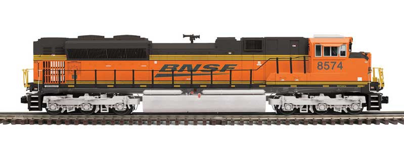 EMD SD70ACe - 3-Rail - Proto-Sound 3.0 - Premier -- BNSF #8597 (orange, green)