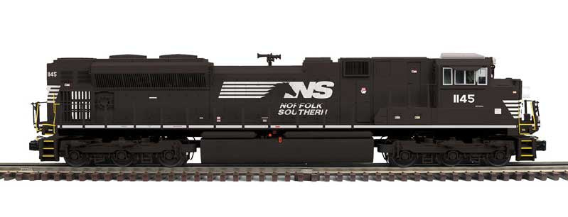 Atlas O EMD SD70ACe - 3-Rail - Proto-Sound 3.0 - Premier -- Norfolk Southern #1145 (black, white, Horse Head Logo, PTC Details)