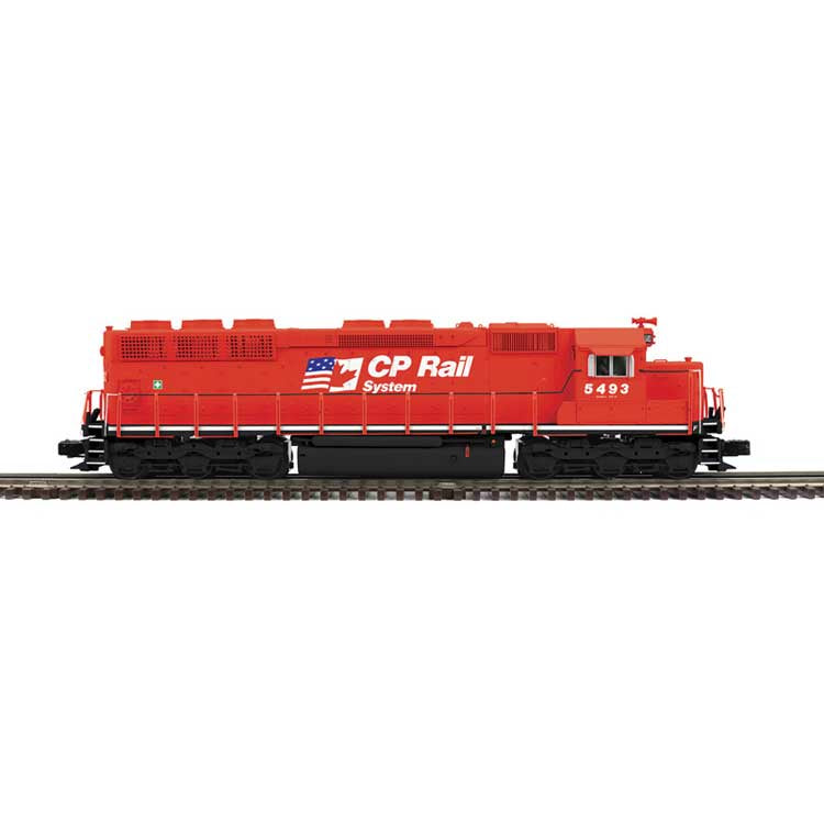 Atlas O EMD SD45 Low Nose - 3-Rail - Proto-Sound 3.0 and DCS - Premier -- Canadian Pacific #5497 (red, white, Dual Flags)