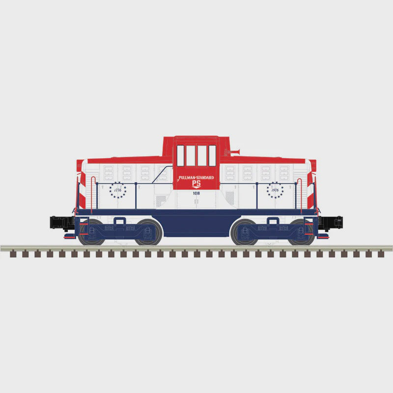 Atlas Premier (3-Rail) O 44 Tonner Locomotive Pullman Standard (Bicentennial) #108