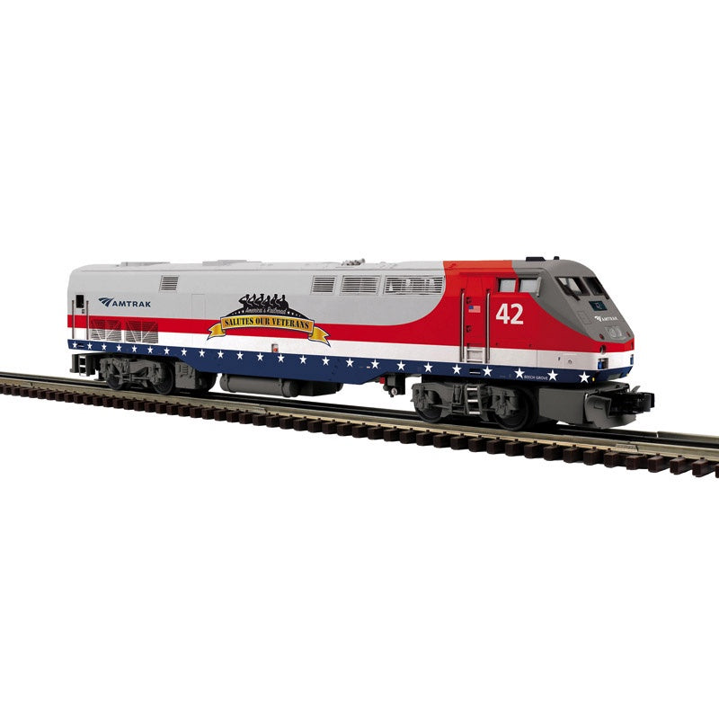 Atlas Premier (3-Rail) O P42 Locomotive Amtrak® P42 Salute to Veterans #42