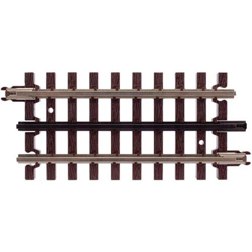 Atlas O 21st Century Track System(TM) Nickel Silver Rail w/Brown Ties - 3-Rail -- 4-1/2" Straight - ATO6051