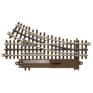 Atlas O 21st Century Track System(TM) Nickel Silver Rail w/Brown Ties - 3-Rail -- O36 Right Hand Remote Custom Supreme Switch - ATO6076