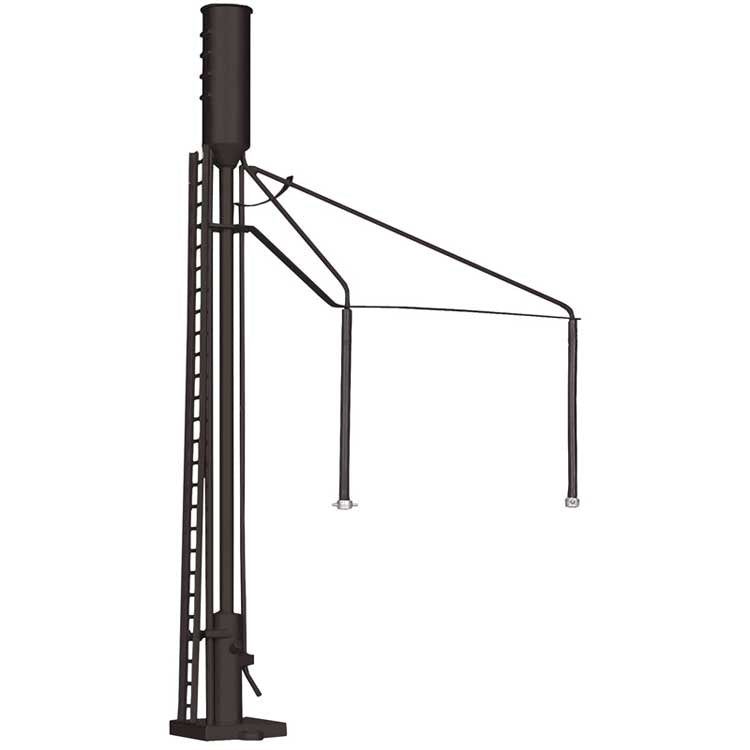 Atlas O Sanding Tower -- Assembled - Painted, Unlettered (black)