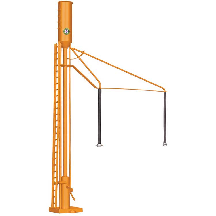 Atlas O Sanding Tower -- Assembled - BNSF Railway (orange)