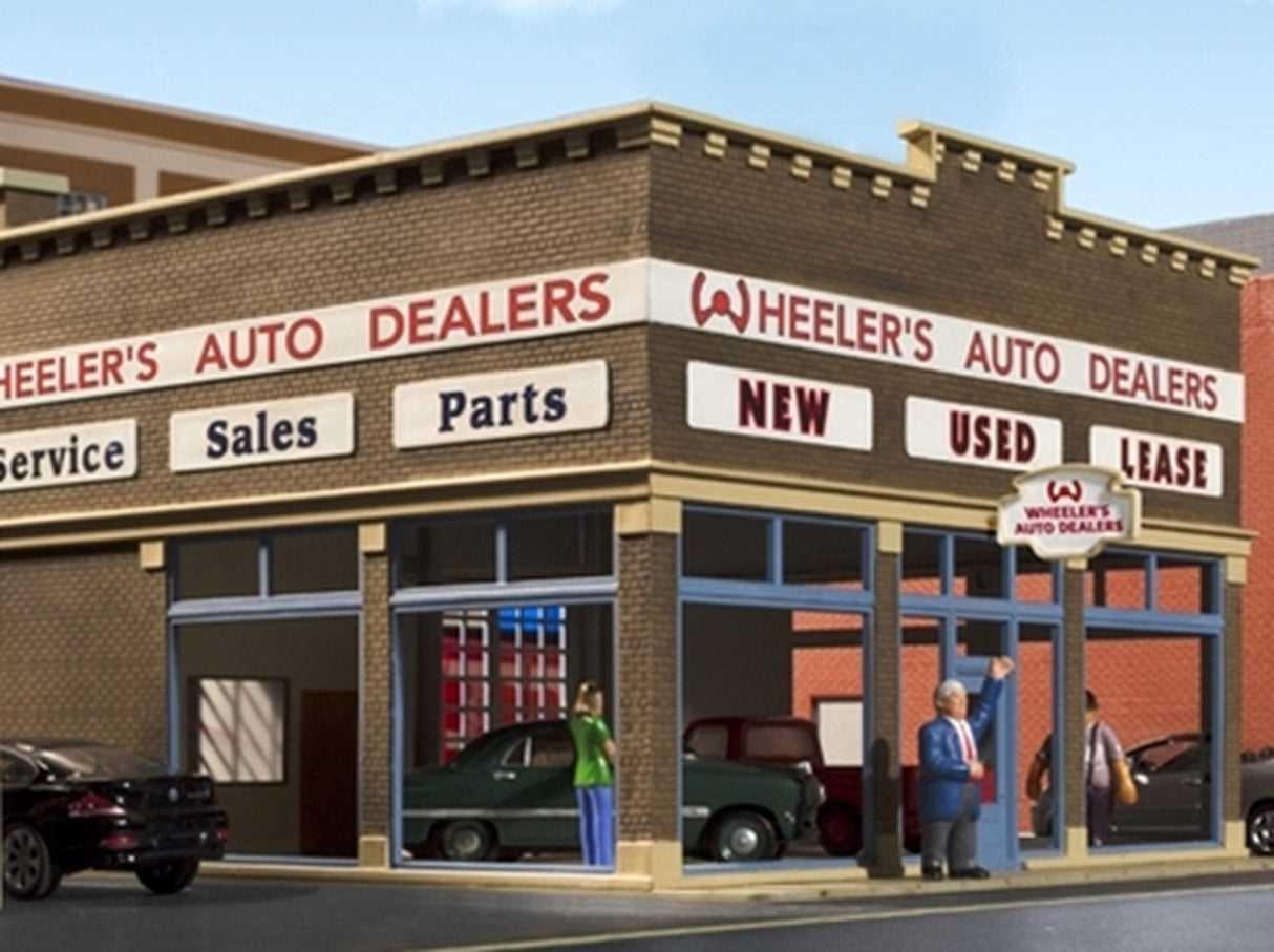 Atlas O KIT Wheeler's Auto Dealer - ATO6917