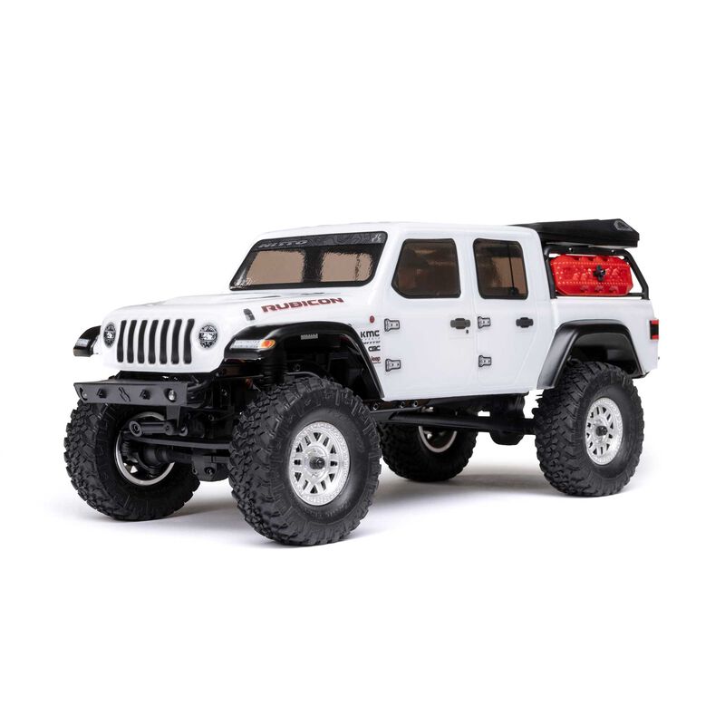 Axial SCX24 Jeep Gladiator 4WD Rock Crawler RTR, White