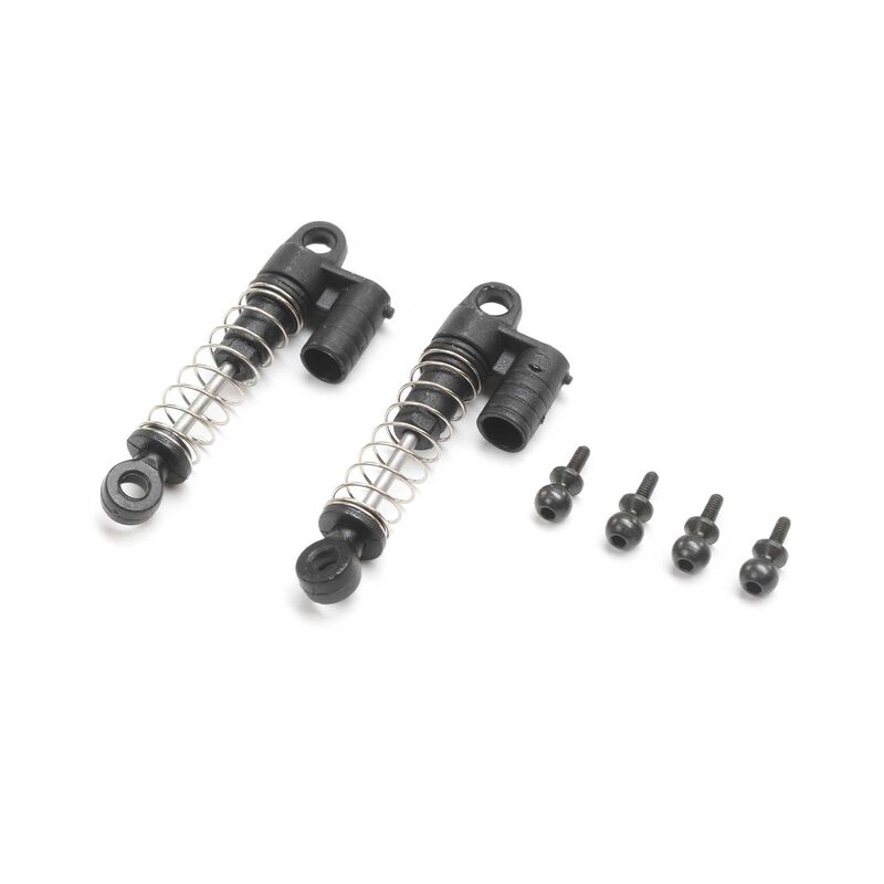 Axial Rear Shock Set, 0.4mm Spring: SCX24 Glad - AXI204002