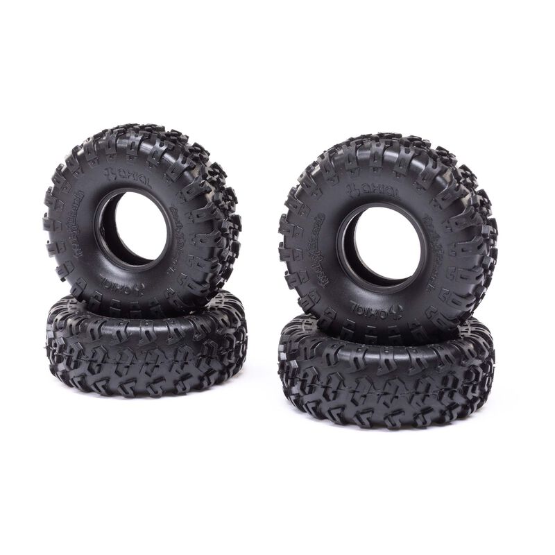 Axial 1.0 Rock Lizards Tires 2.44" (62mm) (4pcs): AX24 - AXI40007