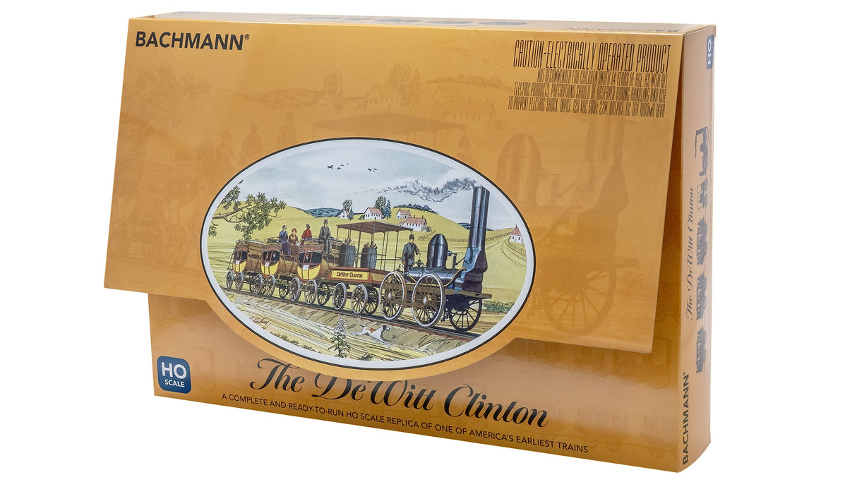 Bachmann HO DeWitt Clinton Starter Train Set - Standard DC
