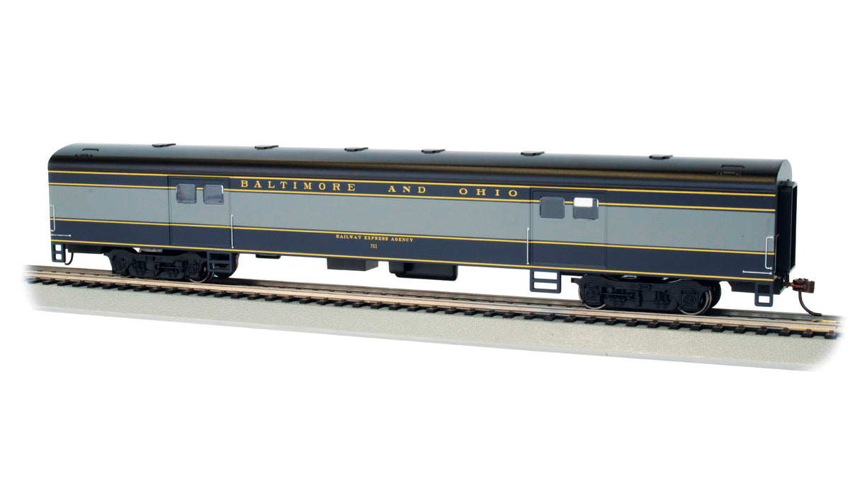 Bachmann HO 72' Smooth-Side Baggage Car - B&O #761 - HO