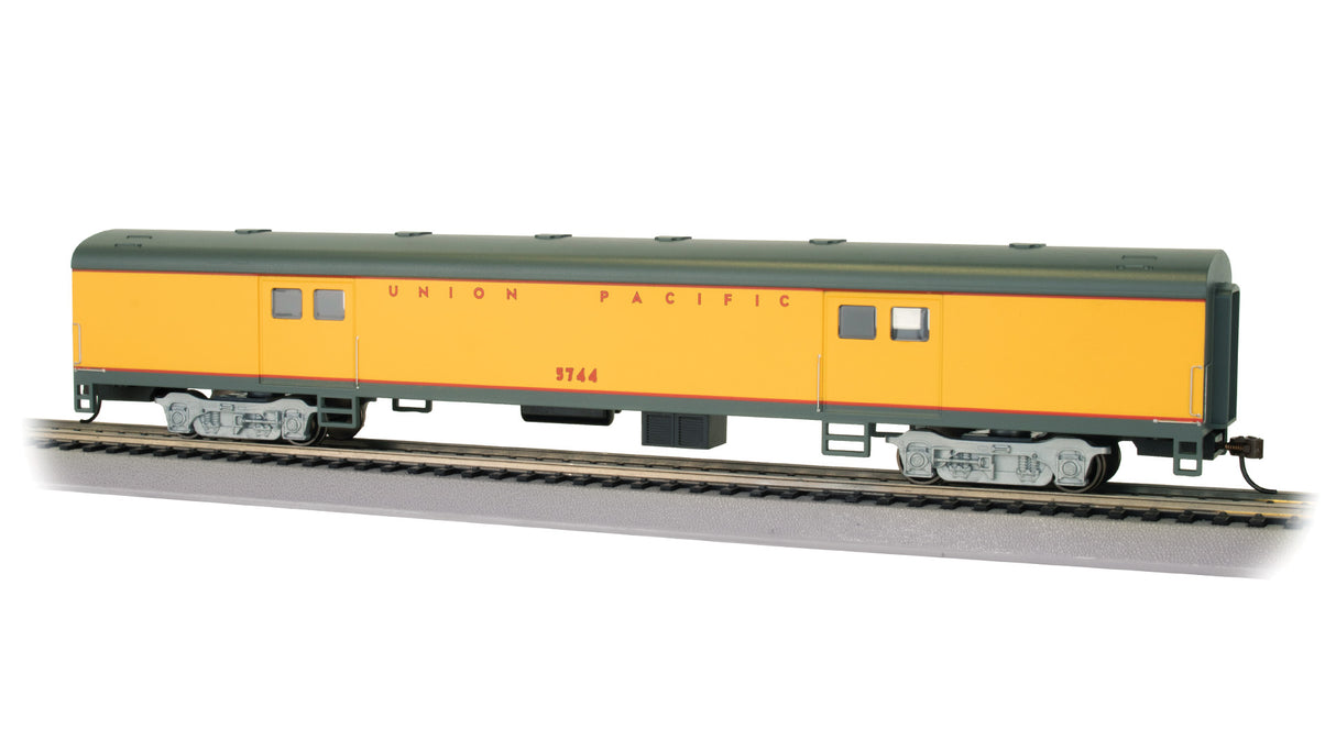 Bachmann HO 72' Smooth-Side Baggage Car - UP #5744 - HO