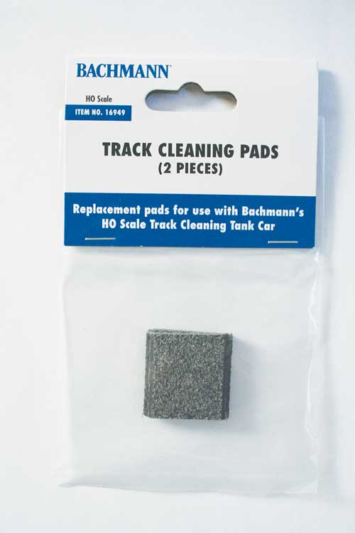Bachmann Replacement Pad for Track Cleaning Car -- Fits #160-16301 Through -16304 pkg(2)