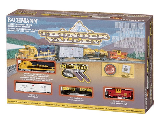 Bachmann N Scale Thunder Valley Train Set -- Santa Fe