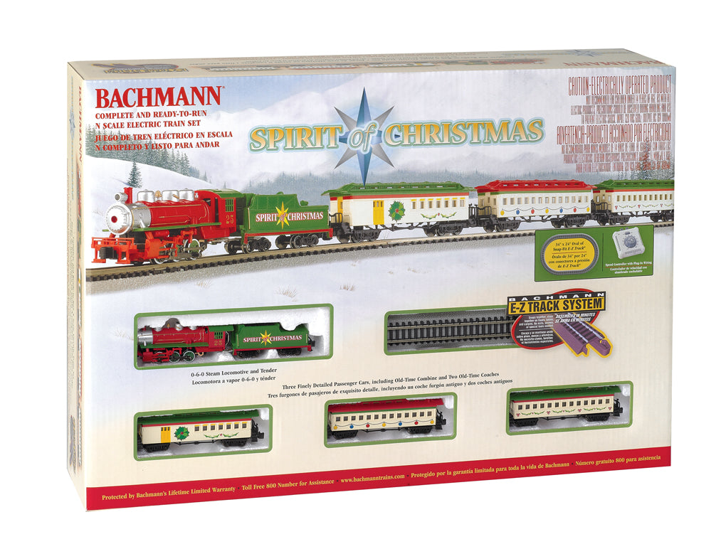 Bachmann Trains Spirit of Christmas Train Set - BAC24017